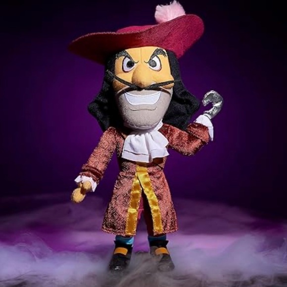 Disney Villains Captain Hook Plush - Picture 3 of 4